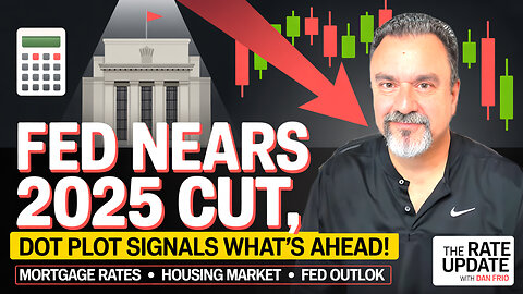 Fed Nears First 2025 Cut 🚨 Dot Plot Signals What’s Ahead!