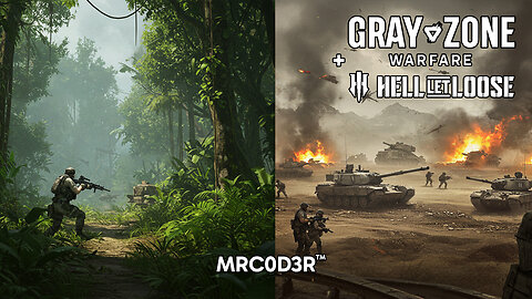 Tactical Jungle Gray Zone Warfare Then Hell Let Loose WW2 #gaming