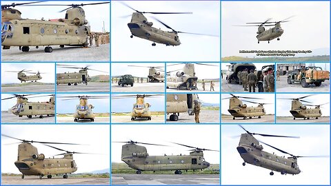 BOEING CH-47 CHINOOK Drops Supplies with Task Force Gimlets in Balikatan 25!