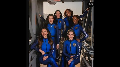 TRUTH OF BLUE ORIGIN...VIDEO EVIDENCE OF THE FEMINIST GODDESSES TAKING OVER BLUE ORIGIN