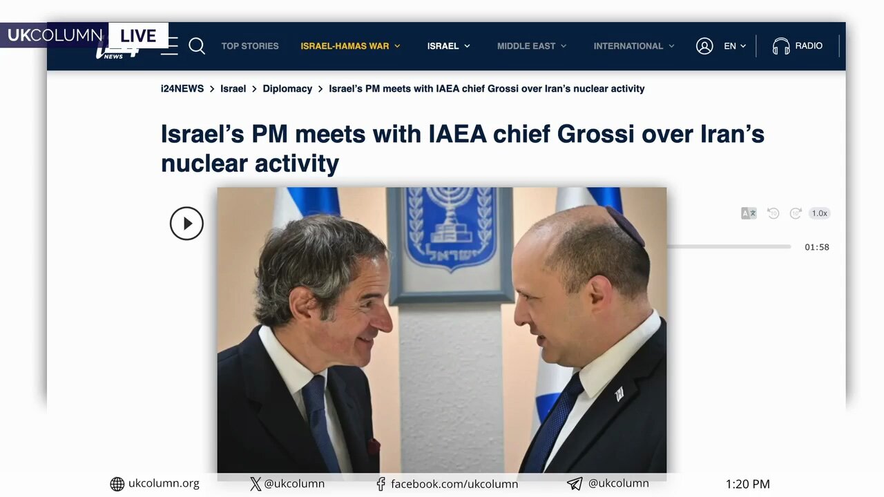 IAEA: Independent Nuclear Watchdog or Enforcer of Israeli Policy? | UK Column News