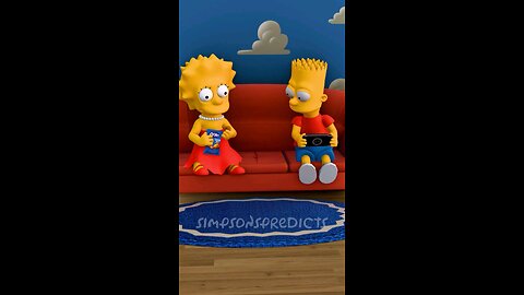 Lisa Eats All the Chips While Bart Plays Games! 🎮😂 #shorts