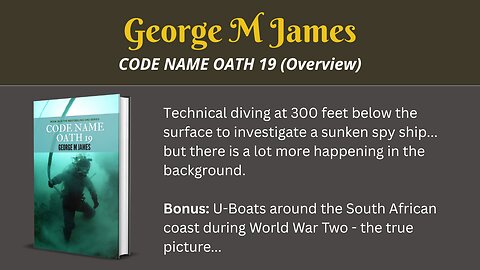 Code Name Oath 19 (Overview) - Technical Diving / U Boats during WW2 around the SA coasts