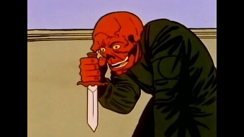 1966 Captain America in the Unbelievable Origin of the Red Skull