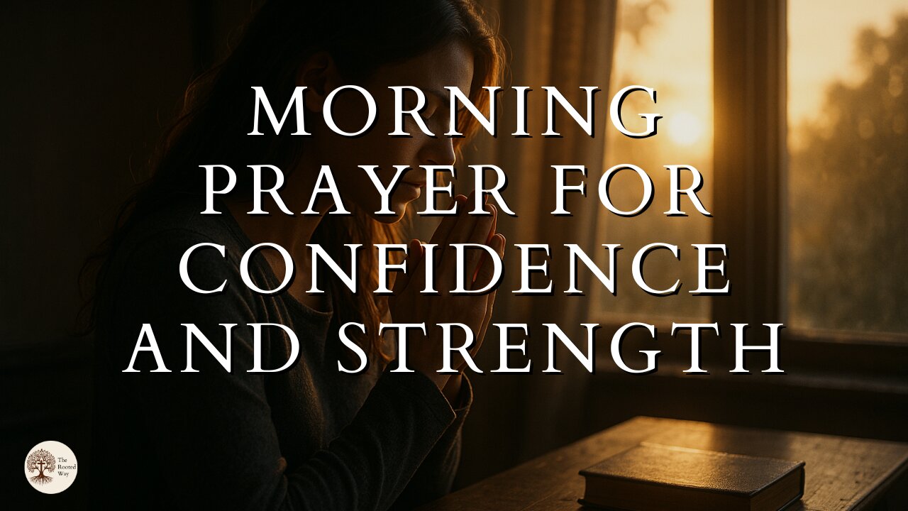 Morning Prayer for Confidence and Strength