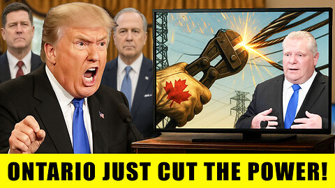 Trump’s Tariff WAR Just Backfired — Ontario SHUTS OFF Power to America! ⚡