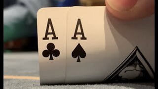 Very First Hand Is Set Of Aces!! Then It's Crazier w/Ace-King! Poker Vlog Ep 209