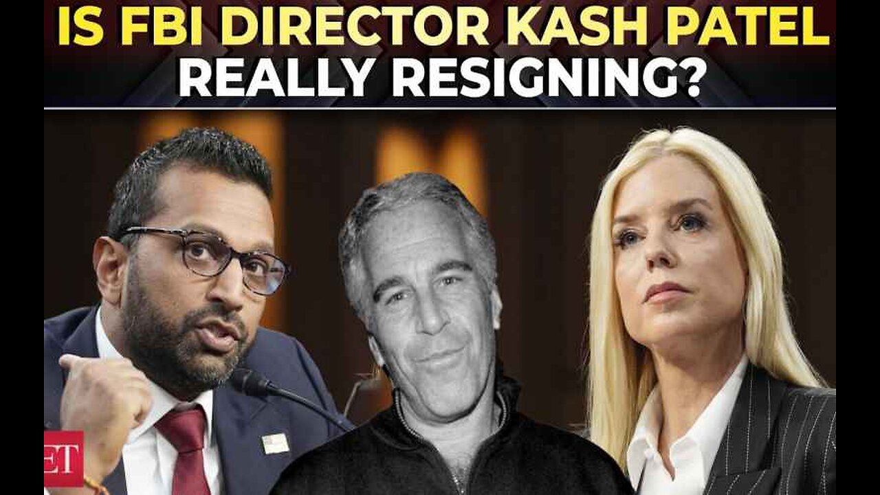 Kash Patel Will Possibly Resign Amid Epstein Backlash. Report