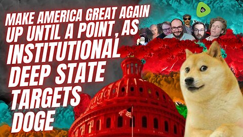 Make America Great Again, Up Until A Point, As Institutional DEEP State TARGETS DOGE