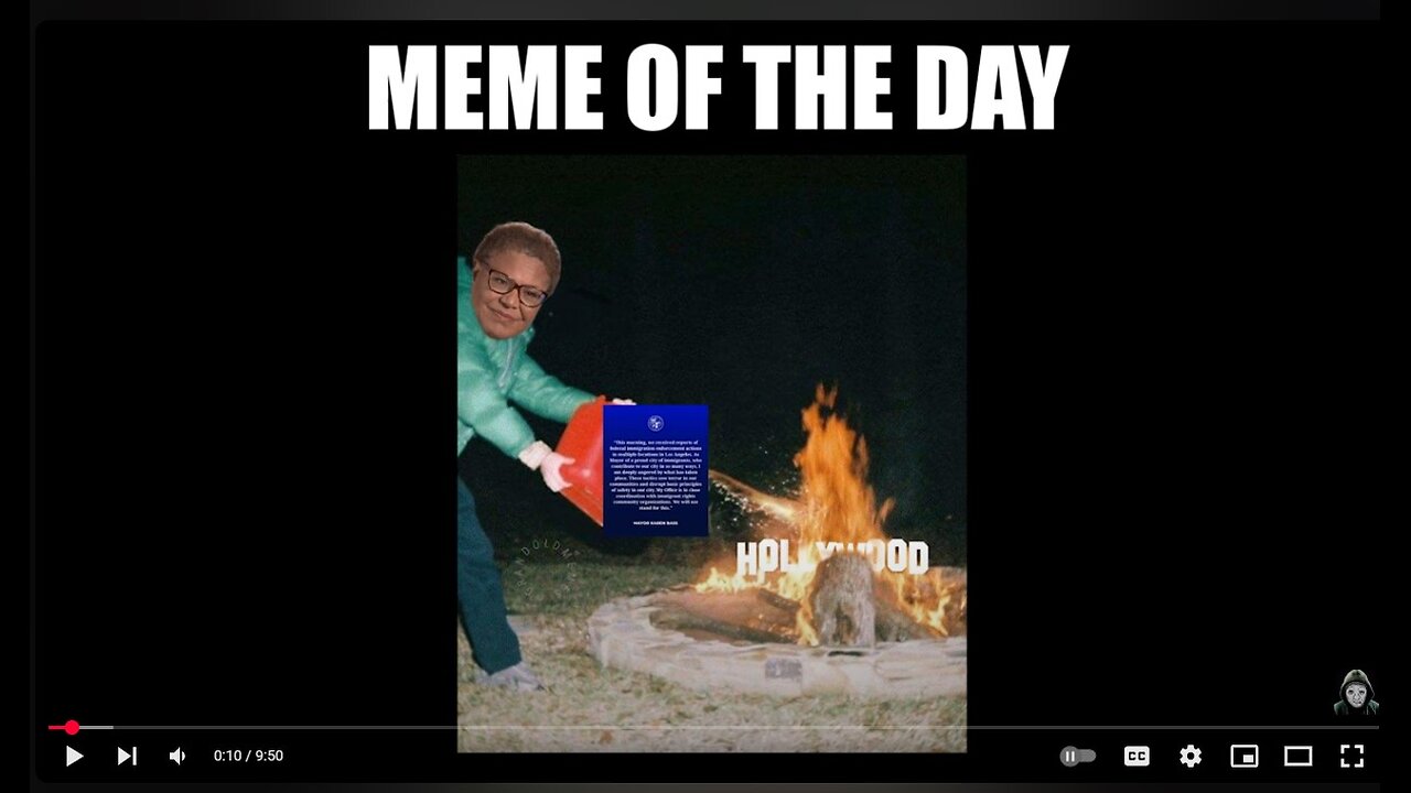 Thank you Mark for the riot