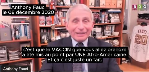 FAUCI à la Poubelle pour Avoir Conseillé à ses « frères et sœurs » NOIRS de se Faire VACCINER - 2020