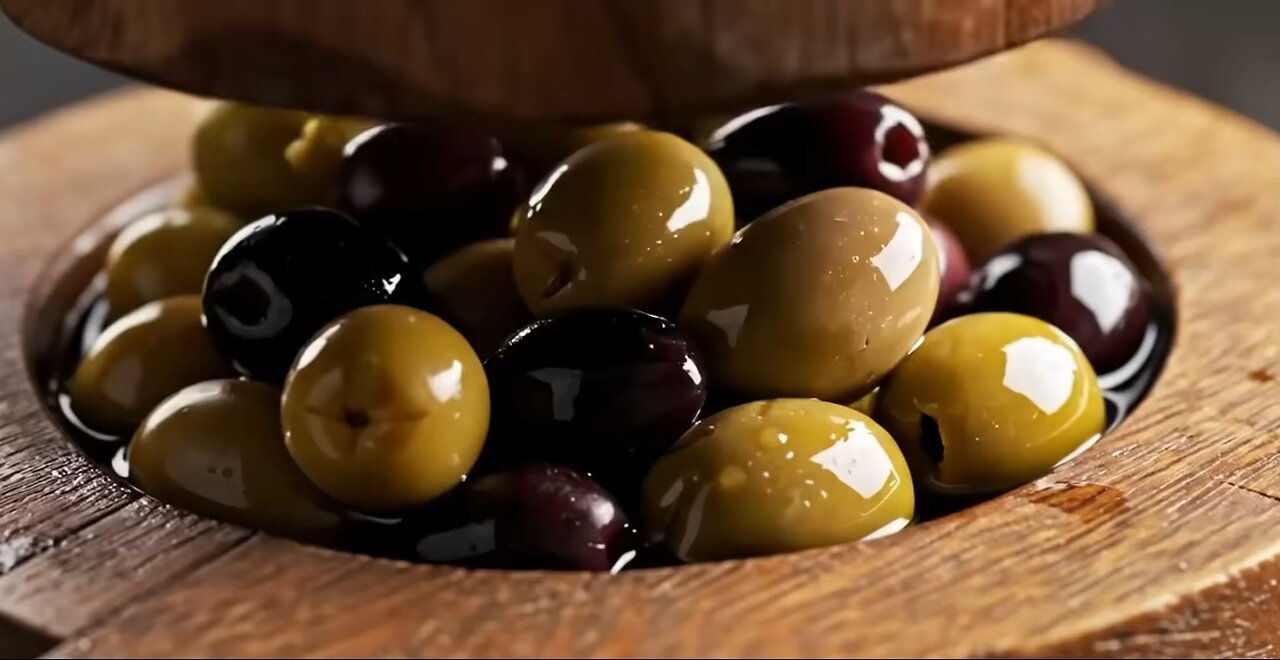 Olive crushing