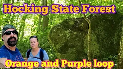 Hocking State Forest - Orange and Purple Loop Trail