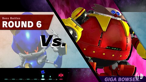 Metal Sonic vs SSBU Boss Battles 9.9 Difficulty Quickie [CRASH] -By JoeT.E.