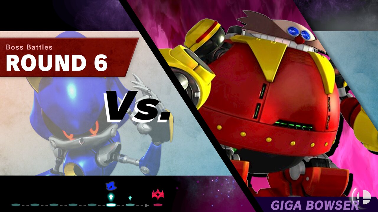 Metal Sonic vs SSBU Boss Battles 9.9 Difficulty Quickie [CRASH] -By JoeT.E.