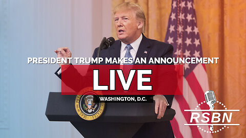 LIVE: President Trump Makes an Announcement - 9/5/25