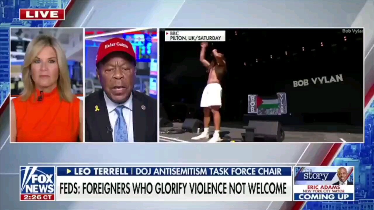 Leo Terrell, head of the task force to combat antisemitism at the U.S.