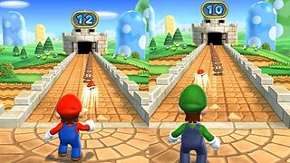 Mario Party 9 (Wii) - Sand Trap (Minigame)