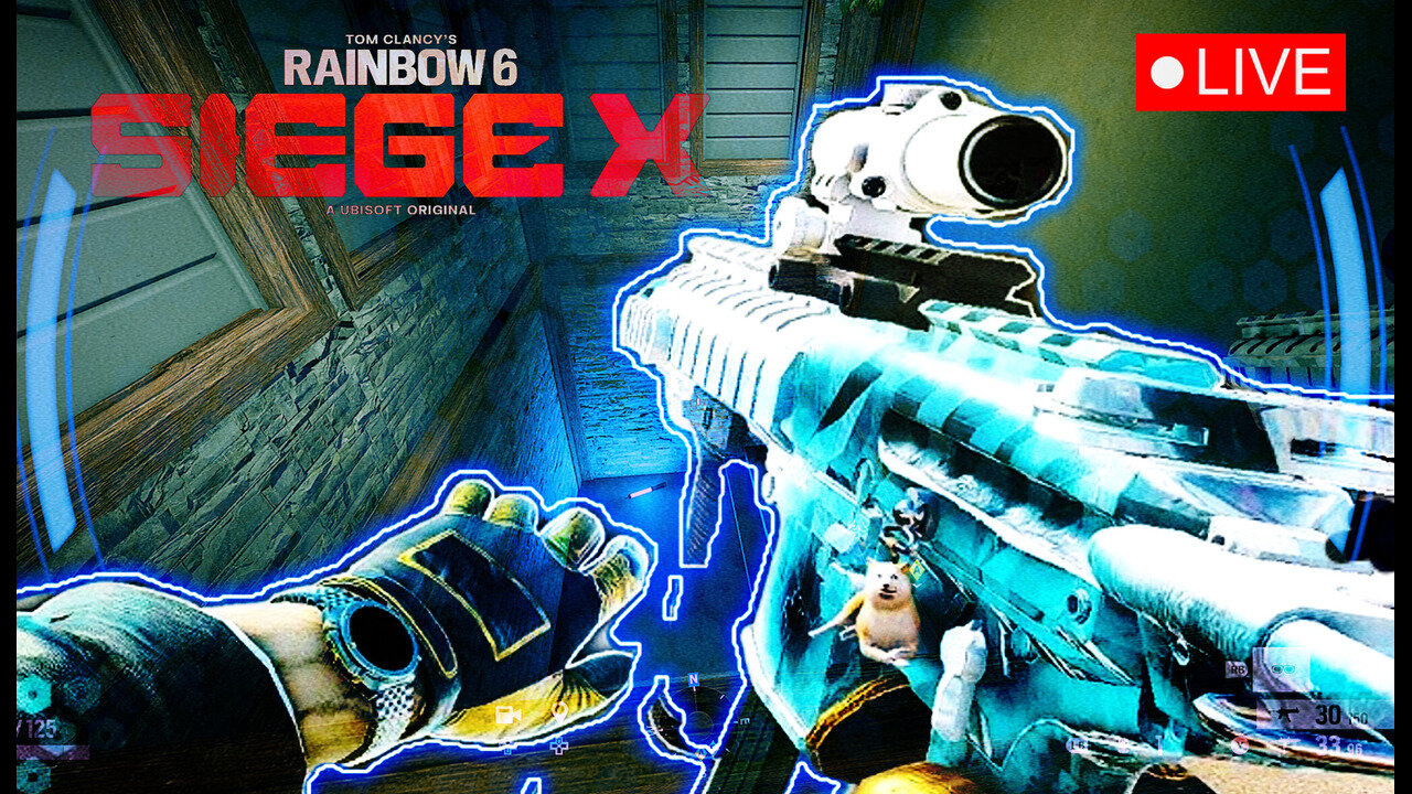 🔴LIVE - MXELXVIN - RAINBOW SIX SIEGE RANKED GAMEPLAY W/ THE BOYS