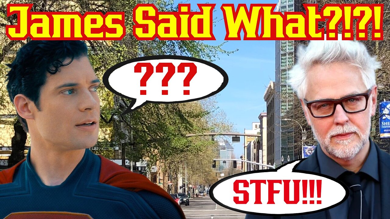 Superman Told To Shut The F*** Up On Set By Director James Gunn!