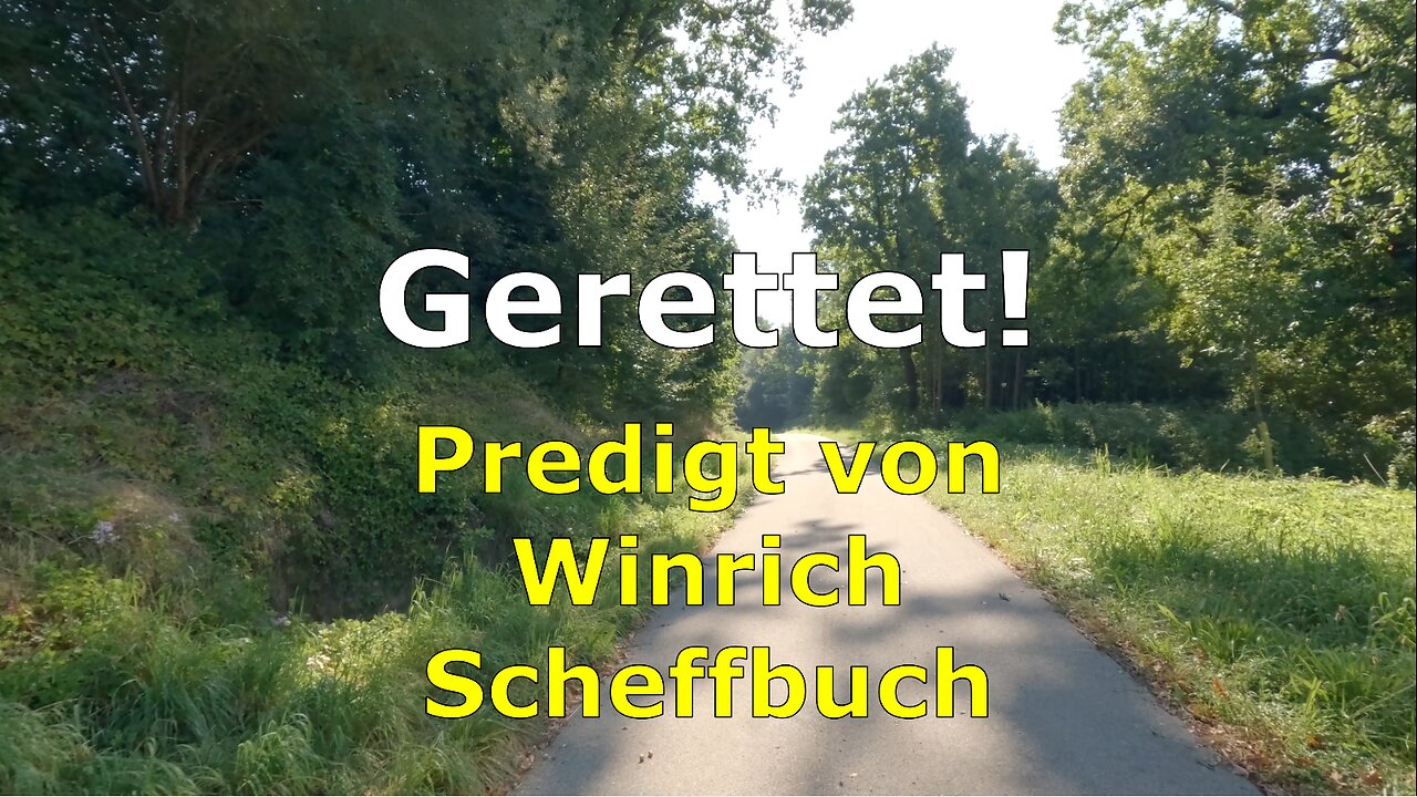 Gerettet! | Winrich Scheffbuch (2025)