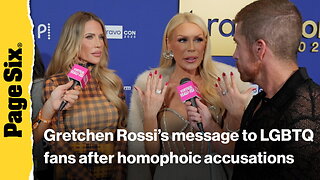 'RHOC' star Gretchen Rossi issues message to LGBTQ fans amid homophobic accusations
