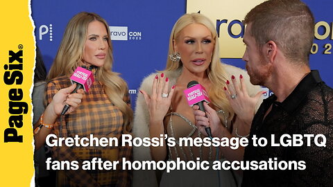 'RHOC' star Gretchen Rossi issues message to LGBTQ fans amid homophobic accusations