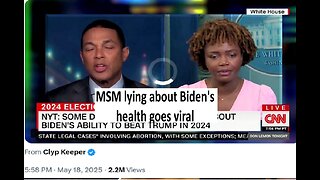 MSM clips lying about Bidens health goes viral