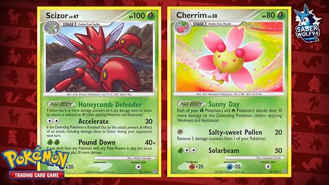 Pokemon TCG Scizor Cherrim Deck 2008-2009 Format!!