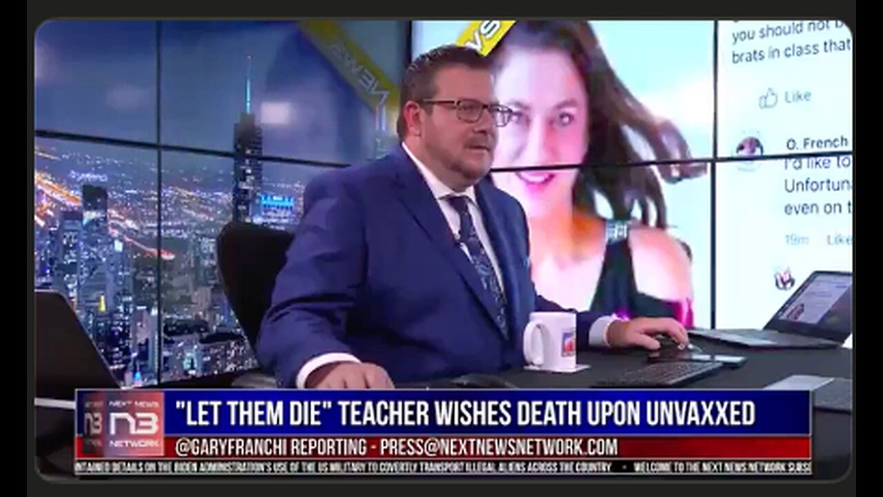 'Let Them Die... Let The Hunger Games Begin' Teacher Posts DEATH WISH for Unvaxxed on Facebook