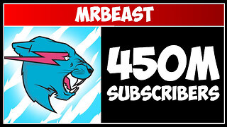 MrBeast - 450M Subscribers!