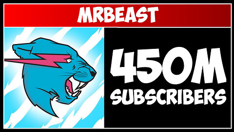 MrBeast - 450M Subscribers!