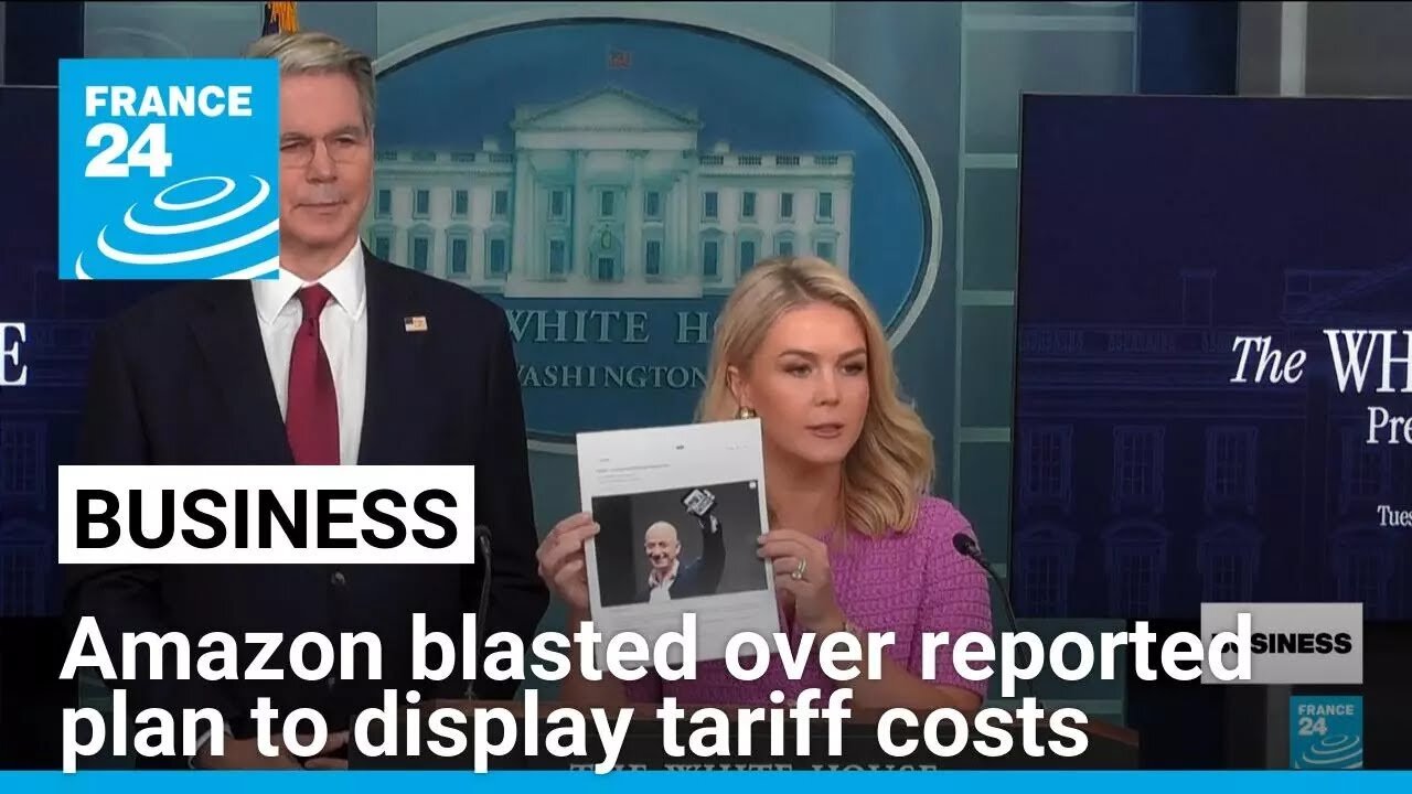 Amazon draws Trump's ire over reported plan to display tariff costs