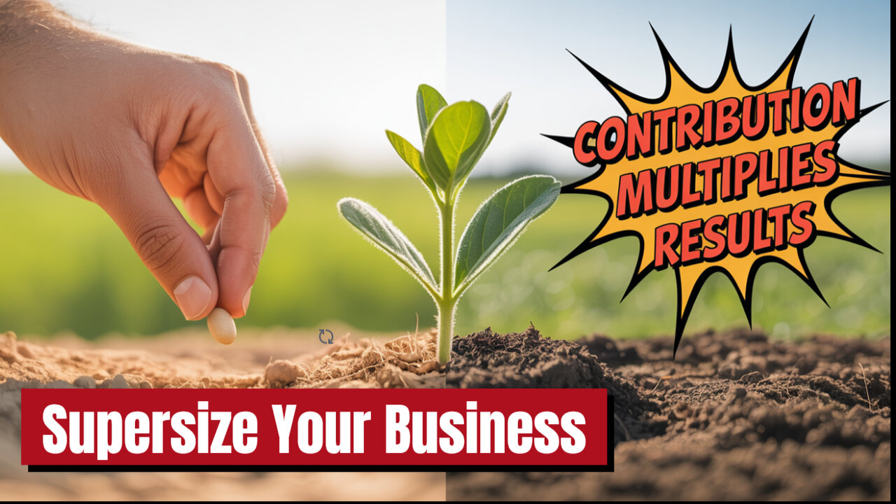 How Contribution Thoughts And Beliefs Impact Supersizing Your Business...