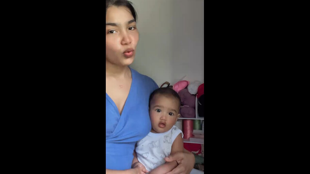 Mother &baby funny video
