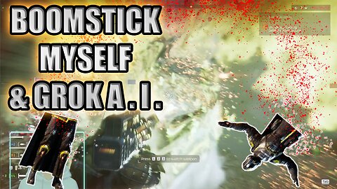 BOOMSTICK MYSELF & #grokai in #helldivers2 #Streamer #gaming #vtuber #afrikaans #afrikaners #ai
