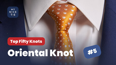 How to Tie the ORIENTAL KNOT easy 🔹