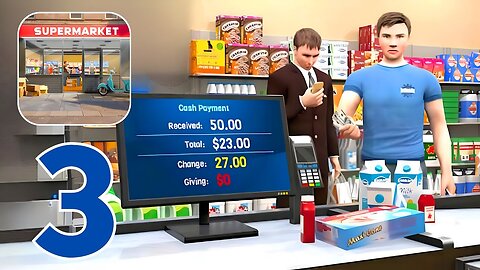 Manage Supermarket Simulator - Gameplay Walkthrough | Part 3 (Android)