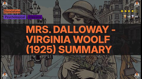 Mrs. Dalloway - Virginia Woolf (1925) Summary