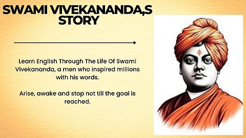 The Story of Swami Vivekananda | Learn English Through Story