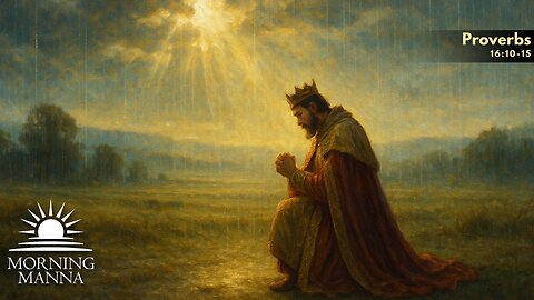 Morning Manna - Nov 6, 2025 - Proverbs 16:10-15 - Righteous Throne: Power, Justice, and Divine Favor