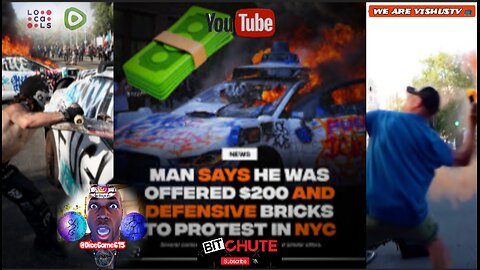 "Told Ya So" They Are Paying 🪧 Protesters $200 To Riot... #VishusTv 📺