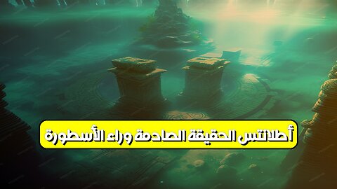أطلانتس: الحقيقة الصادمة وراء الأسطورة #أطلانتس #تاريخ #غموض