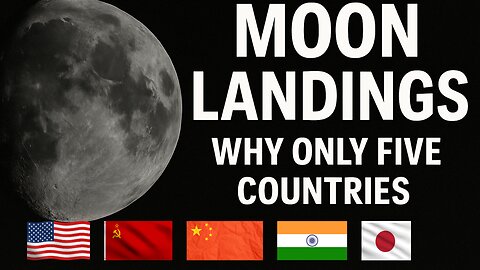 Why Only 5 Countries Have Landed on the Moon | Moon Landing History Explained