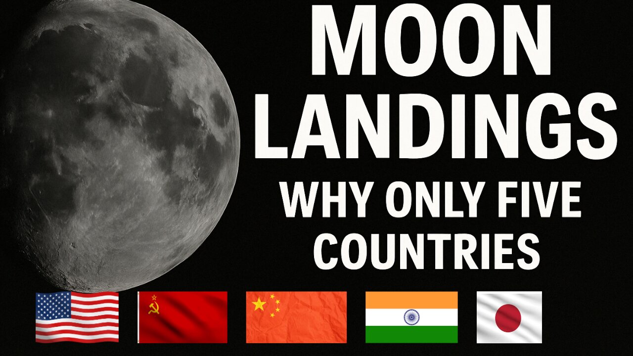 Why Only 5 Countries Have Landed on the Moon | Moon Landing History Explained