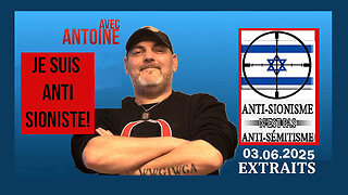 Etre "Anti-Sioniste" n'est pas être "Anti-Sémite" ! Antoine Cuttitta (Hd 1080)