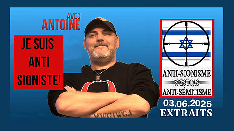 Etre "Anti-Sioniste" n'est pas être "Anti-Sémite" ! Antoine Cuttitta (Hd 1080)