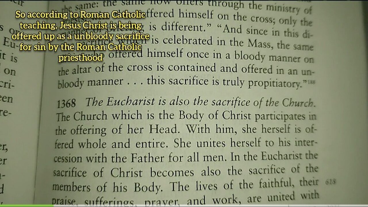 The Roman Catholic Mass is unBiblical