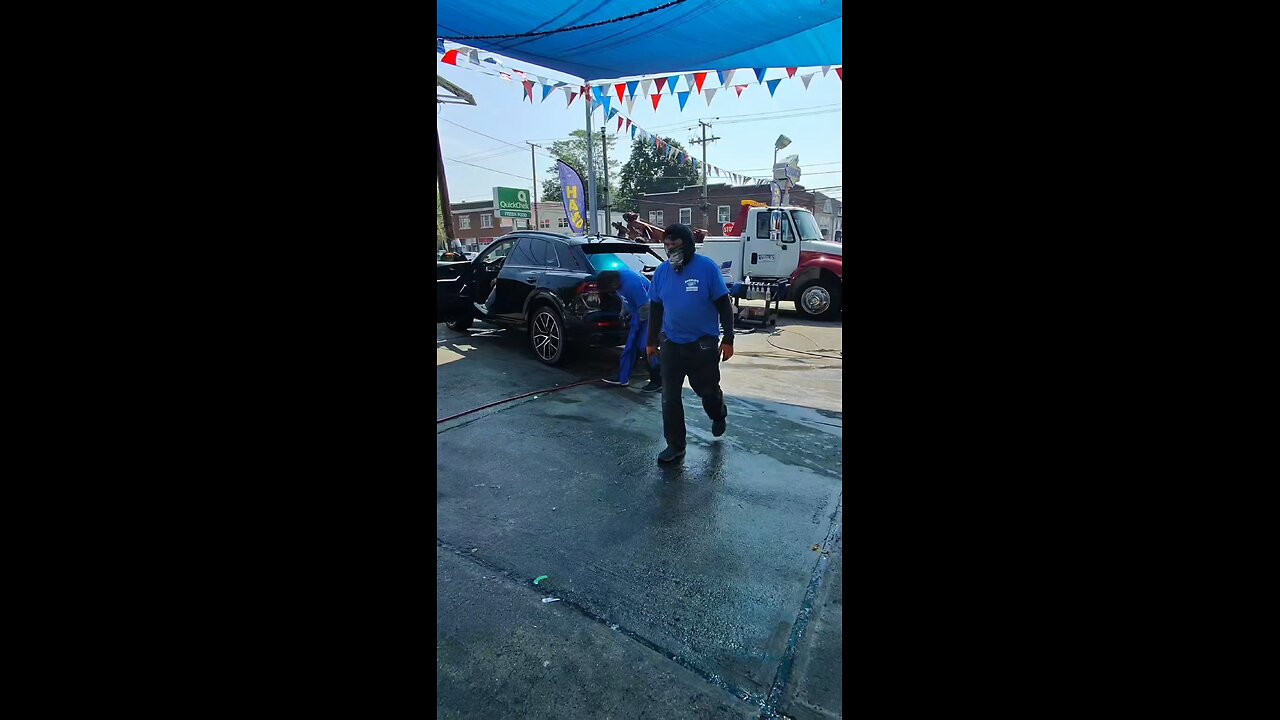 A Trip to the Car Wash with the Ray Ban Meta Wayfarer Glasses