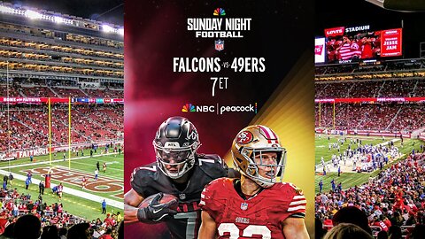 Dinner & Sunday Night Football: Falcons @ 49ers LIVE REACTION & COMMENTARY #nfl #snf